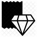 Certificado De Diamante Ícone
