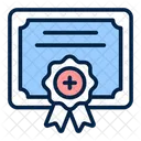 Certificado Premio Diploma Icono