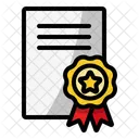 Certificado  Ícone