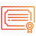 Certificado  Icono