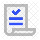 Certificado Carta Ícone