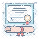 Certificado  Ícone