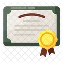 Certificado  Ícone
