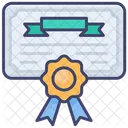 Certificado Documento Licenca Ícone