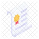 Certificado  Icono