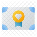 Certificado  Ícone