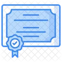 Certificado  Icon