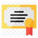 Certificado  Ícone