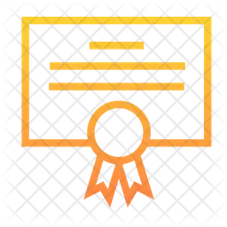 Certificado  Ícone