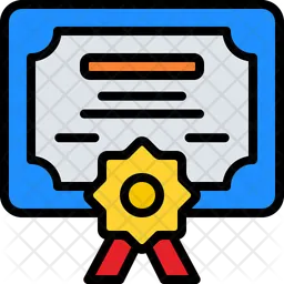 Certificado  Ícone