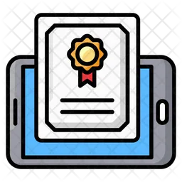 Certificado on-line  Ícone