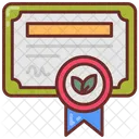Certificado Organico Organico Certificacion Organica Icono