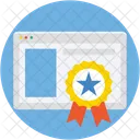 Web certificada  Icono