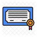 Certificados  Ícone