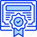 Certificat Icône