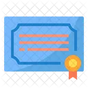 Certificat  Icône