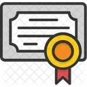 Certificat  Icône