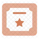 Certificat  Icône