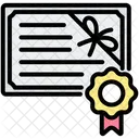 Certificat  Icône
