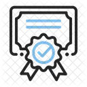 Certificat  Icône