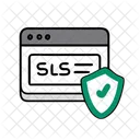 Certificat SSL Referencement Securite Icône