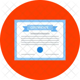 Certificate  Icon