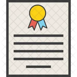 Certificate  Icon