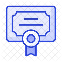 Certificate  Icon