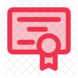 Certificate  Icon