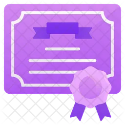 Certificate  Icon