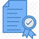 Certificate Check Gaurantee Icon