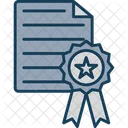 Certificate Diploma Award Icon