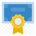 Certificate Currency Banking Icon