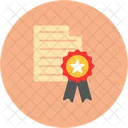 Certificate Diploma Award Icon