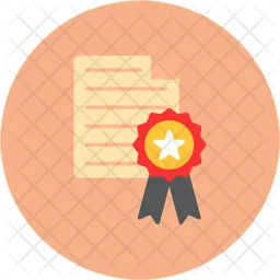 Certificate  Icon