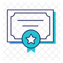 Certificate  Icono