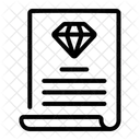 Certificate License Files And Folders Icon