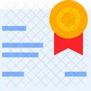 Certificate  Icon