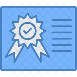 Certificate  Icon