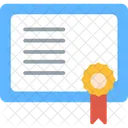 Certificate  Icon