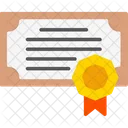 Diploma Degree Document Icon