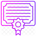証明書  アイコン
