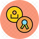 Certificate User Employee Icon