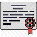Certificate  Icon
