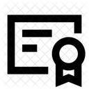 Certificate Patent Certification Icon