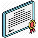 Diploma Achievement Award Icon