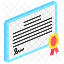 Diploma Achievement Award Icon