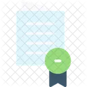 証明書  アイコン