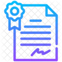 証明書  アイコン