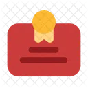 Licence Paper Simple Icon